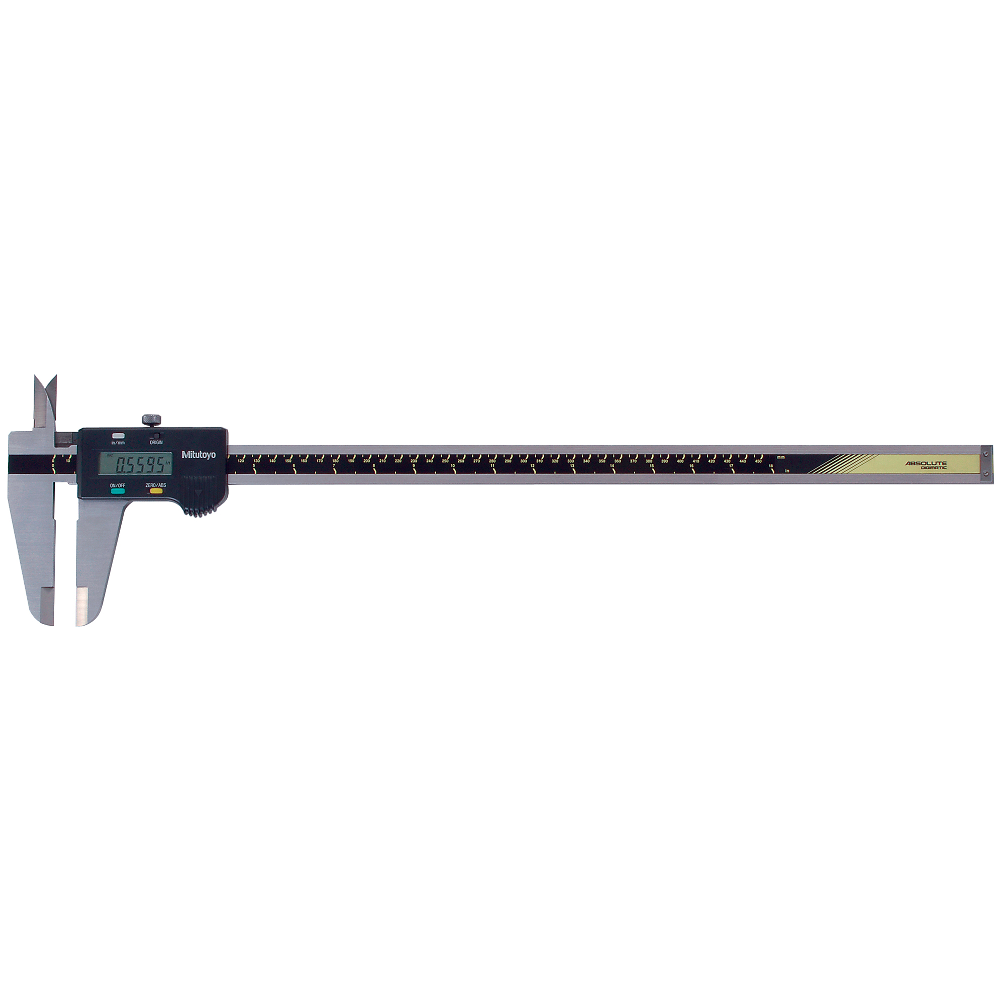 Mitutoyo Digimatic Caliper - 18in. Capacity, LCD Readout, Model# 500-505-10